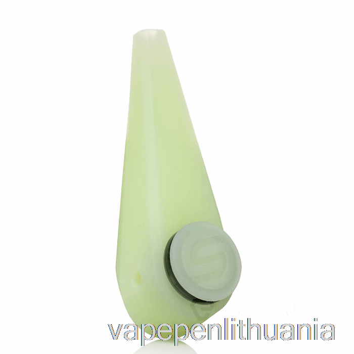 Softglass Token Hand Pipe Aura (glow-in-the-dark) Vape Skystis
